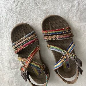 Colorful Strappy Sandals